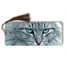 Naked-Eye 3Dog & Cat Bookmarks- 3D Drink Coasters